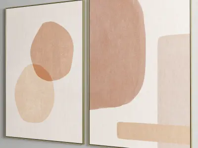 Photo Frame 49 Low-poly 3D model