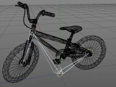 Bicycle bmx bike 3D model