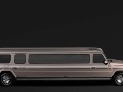 Mercedes-Maybach G 600 Limousine W464 2020 3D model