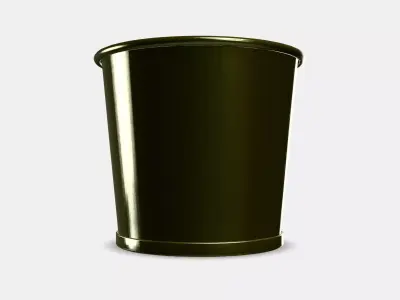 DAIDAI Plant pot 1 Low-poly 3D model