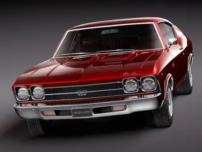 Chevrolet Chevelle SS CG 1969 3D model