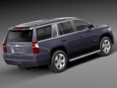 Chevrolet Tahoe Z71 2015 3D model
