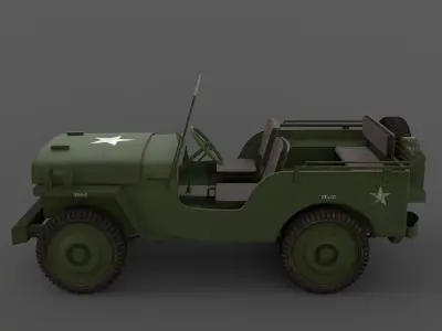 Willys Jeep 3D model