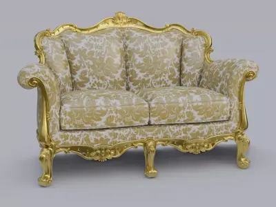 Classic Sofa 3D model purchase