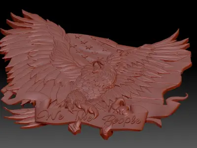 Eagle America 3D print model purchase