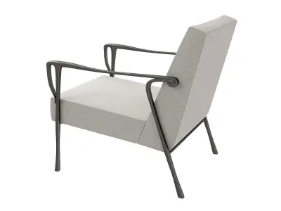  HOLLY HUNT Dublin Lounge Chair 3D model