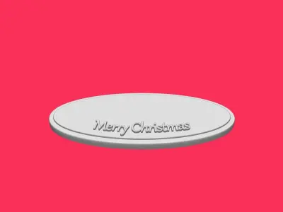 Merry Christmas Comet Free 3D model