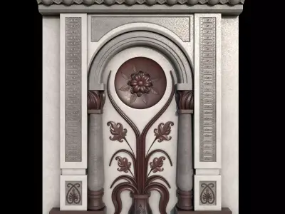 wall art 3D model shop