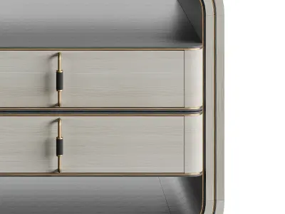 Frato COLMAR Luxury Desk Low-poly 3D model