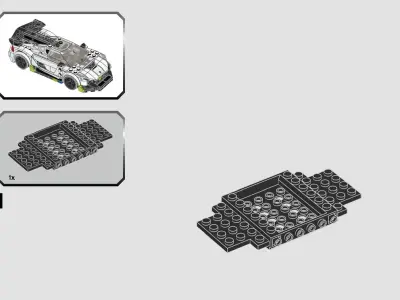 TwindBricks3D - 76900 Koenigsegg Jesko 3D print model