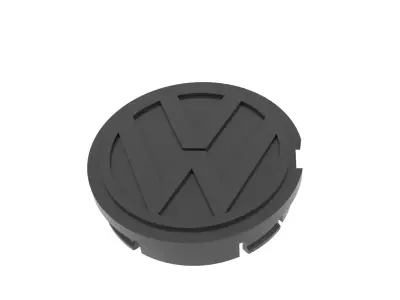 Caps of the original VW discs 3D print model