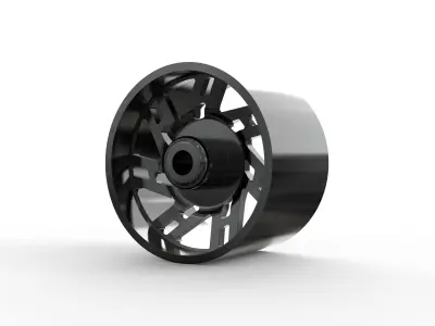 corleone Rear doppio dually wheel  3D print model
