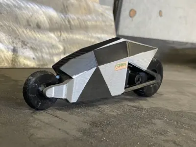 Cyber Bike Model 3D print model