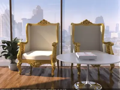 luxury 3d furniture file  3D print model