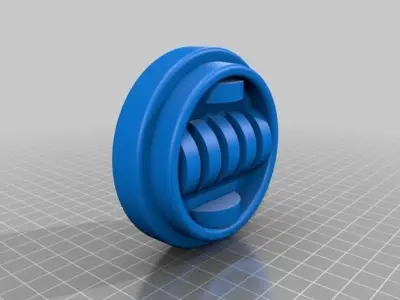 Cup holder wastebin and coinholder 3D print model