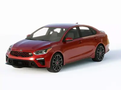 Kia Forte GT 2019 3D model