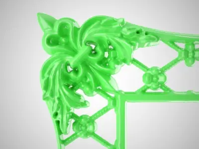Frame Engraving 3D print model