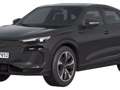 Audi Q6 Sportback e-tron 2025 3D model