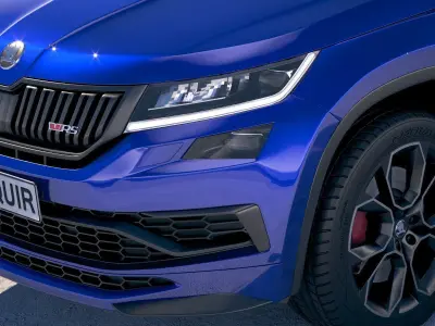 Skoda Kodiaq RS 2019 3D model
