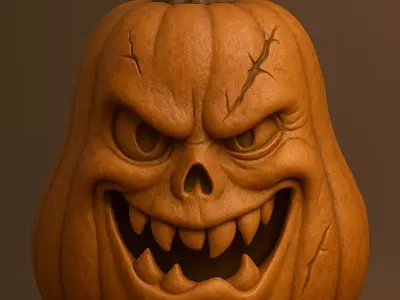 Pumpkin Family - Halloween Collection 3D print model