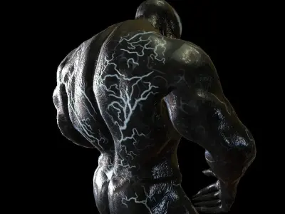 venom 2 from marvel comics 3D model