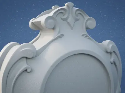 Wonderland Clock 3D print model