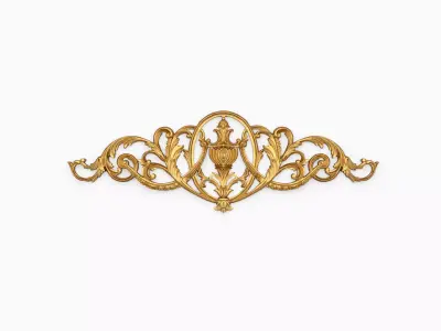 Classic decor ornament 105 3D model