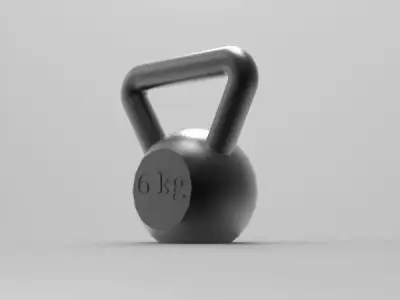 Kettle Bells 6 kg 3D print model