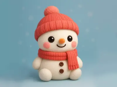 Snowman Decor  3D print model