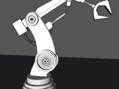 Robotic Arm Free 3D model get