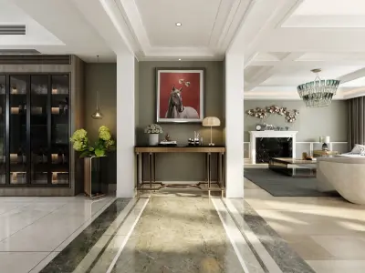  Living room  Interior 3D model