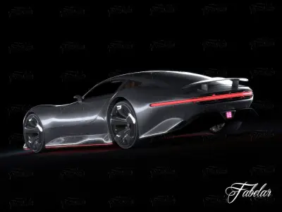 Mercedes Vision GT 3D model