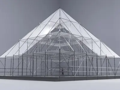 Layher Structure Pavilion 10 3D model