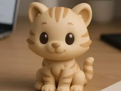 Tiger - Kawaii Animals Collection 3D print model