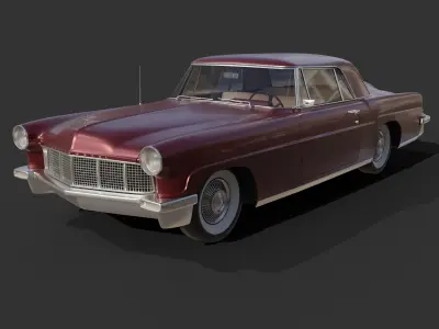1956 Lincoln Continental Mark II 3D model