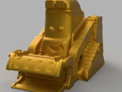 Tracteur Cars  3D print model