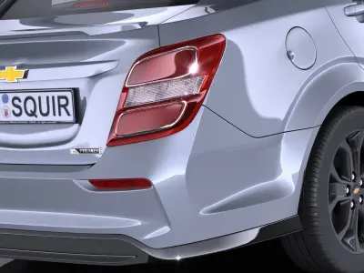 Chevrolet Sonic Sedan CG 2017 3D model