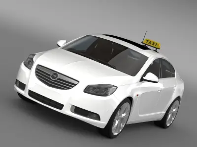 Opel Insignia Taxi 3D model