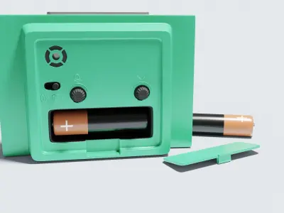 Alarm clock 3D model