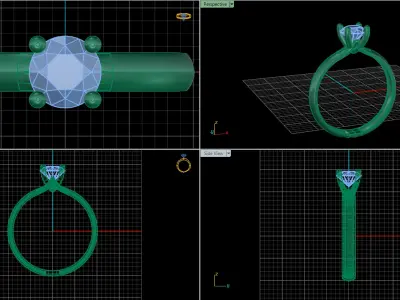 jewelry ring 182 3D print model