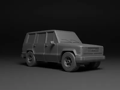 Isuzu Trooper  3D print model