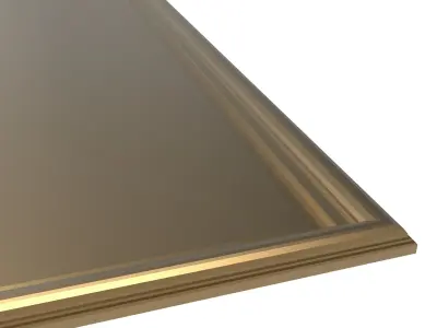 carved frame 3D model