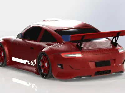 Porshe 911 GT3 3D model