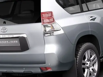 Toyota Landcruiser 2010 3D model