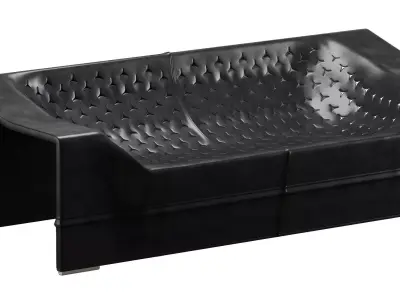 Molteni and C Skin Sofa 3D model