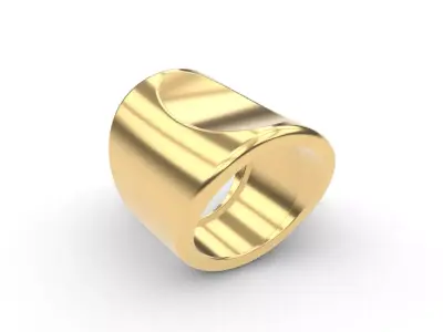 Anillo Menique Free 3D print model