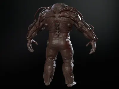 UrbanZombie 6 for pack Low-poly 3D model