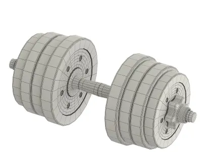 DUMBBELLS 3D model