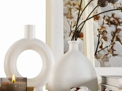 Decorative set w007 3D model