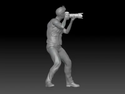 PHOTOGRAPHER FORMULA ONE 3D print model